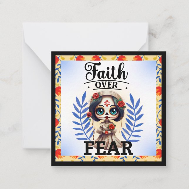 Faith Sugar Skull   Card (Front)