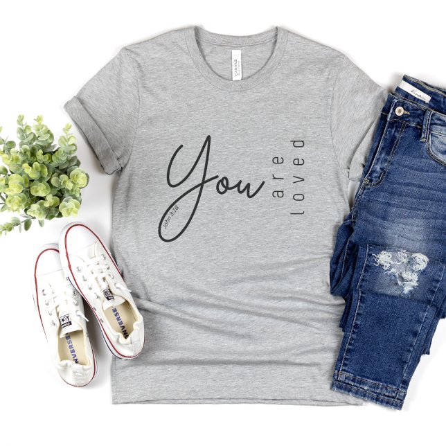Faith t-shirt for women | You are loved (Creator Uploaded)