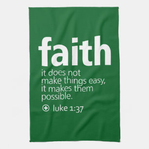 Faith Tea Towel