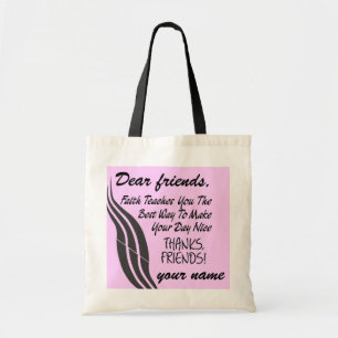 Faith Teaches - Tote Bag