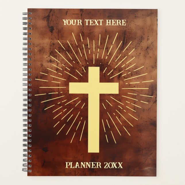 Faith Template Planner Personalise All Text (Front)