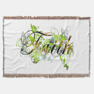 Faith Throw Blanket