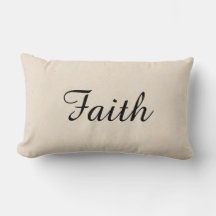 Faith Throw Pillow
