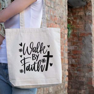 Faith tote bag