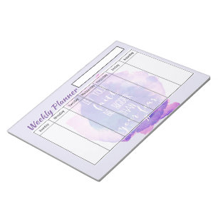 Faith weekly planner sheets notepad