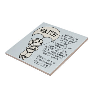Faith Will Guide Ceramic Tile