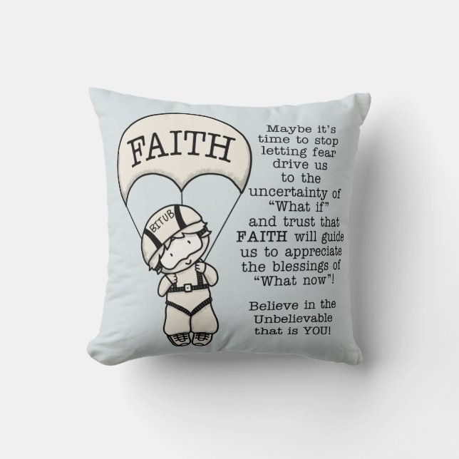 Faith Will Guide Cushion (Front)
