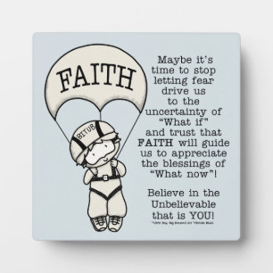 Faith Will Guide Plaque
