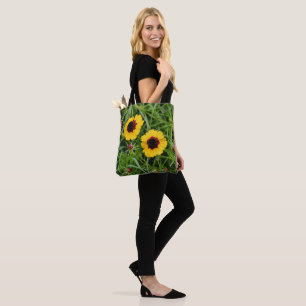 Faith Yellow Wildflower Tote Psalm Bag