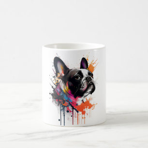 faithful companion: A French Bulldog Coffee Mug