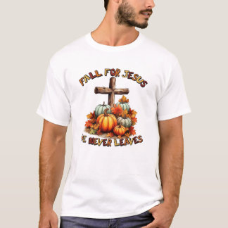 Faithful Cross: Inspirational Jesus T-Shirt" T-Shirt