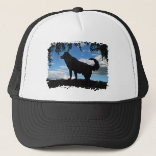 Faithful dog trucker hat