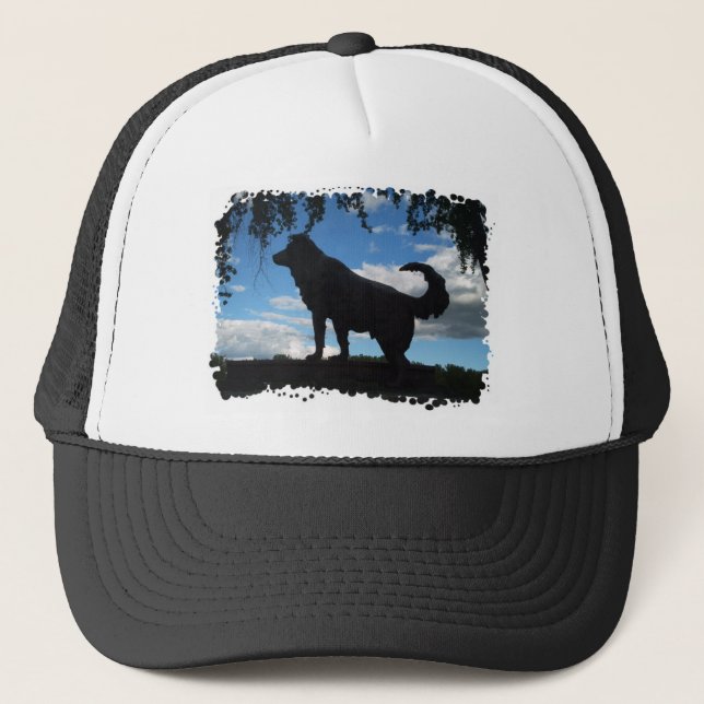 Faithful dog trucker hat (Front)