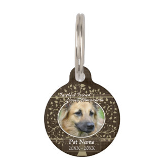 Faithful Friend Custom Pet Sympathy Tag