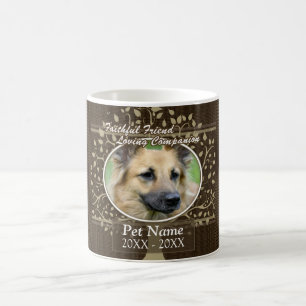 Faithful Friend Dog Sympathy Coffee Mug