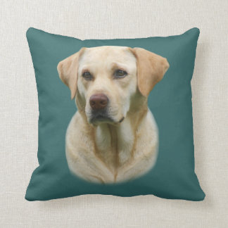 Faithful Friend Yellow Lab Pillow