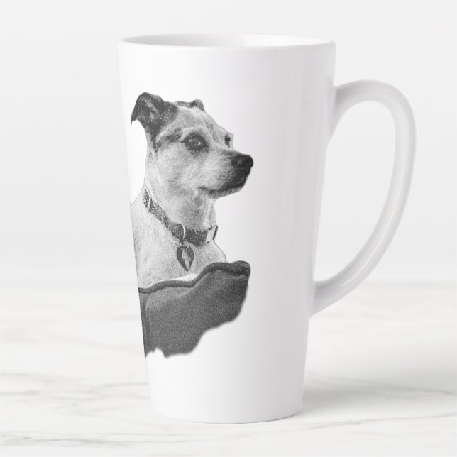 Faithful Pause Latte Mug (Right)