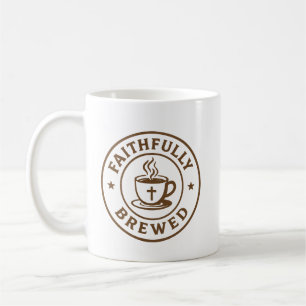 Faithfully Brewed Podcast Merch Coffee Mug