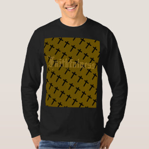 Faithfulness fruit of the spirit blk long sleeve T-Shirt