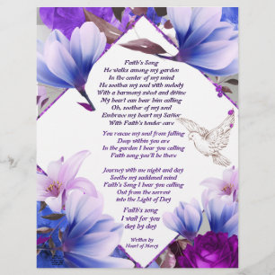 Faith's Song Personaized Stationary 