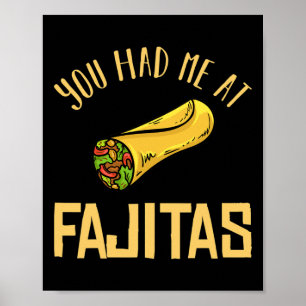 Fajita Chicken Gift Recipe Seasoning _1 Poster