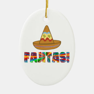 Fajita Love Ceramic Ornament