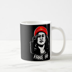 Fake Af Kamala Harris Communism Election Humor Men Coffee Mug