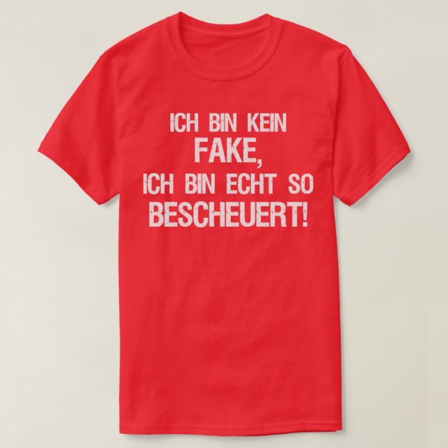 Fake bescheuert T-Shirt (Design Front)