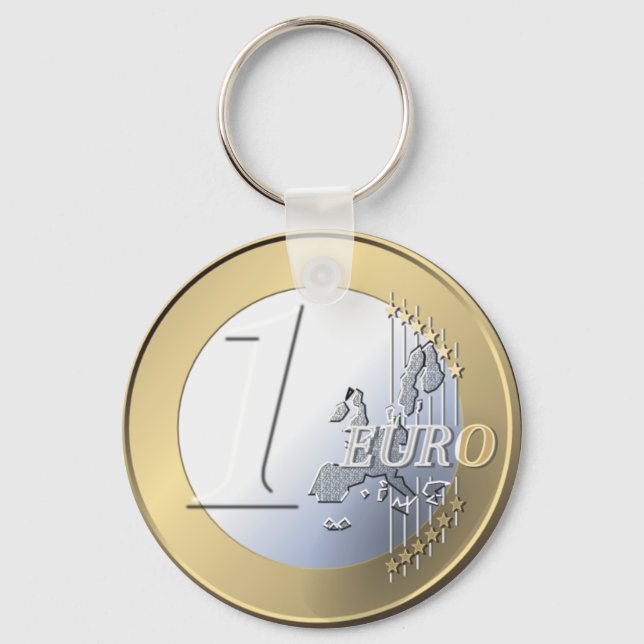 Fake Euro keychain (Front)