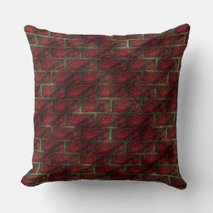 Fake exposed brick wall or tiles simulating it? cushion