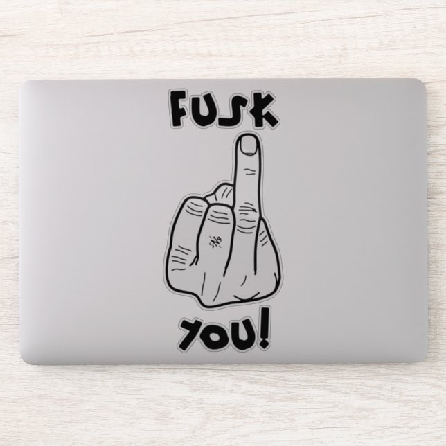 Fake F-Bomb Funny Joke – Censored Swear Word (Computer)
