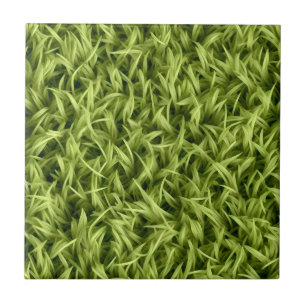 Fake Grass Green Faux Artificial Grass Ceramic Tile