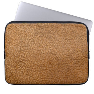 fake leather look laptop sleeve