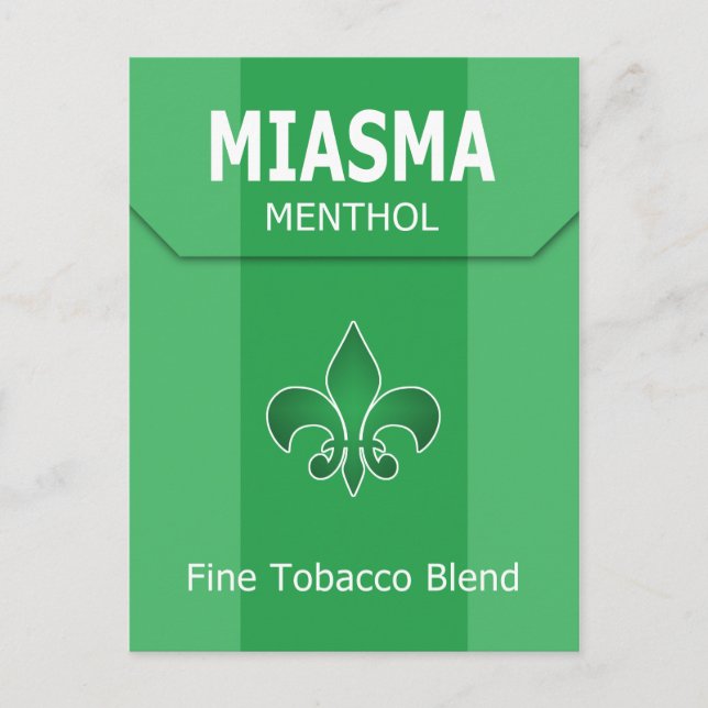 Fake Miasma Brand Postcard (Front)