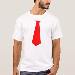FAKE NECK TIE SHIRT