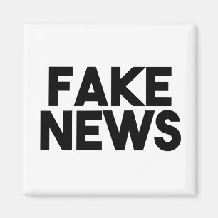 Fake News fashionable Post Truth Magnet