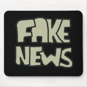 Fake News Mouse Pad