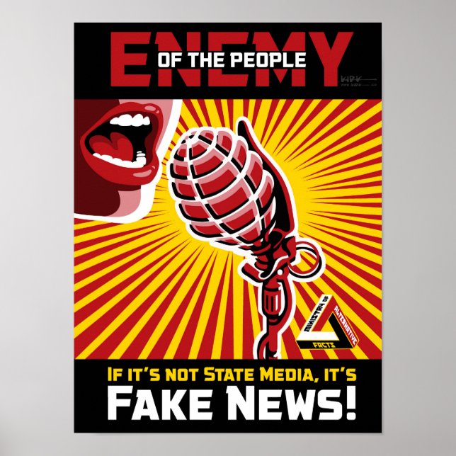 Fake News Poster (Front)