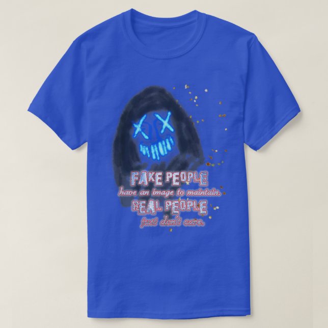 Fake People T-Shirt (Design Front)