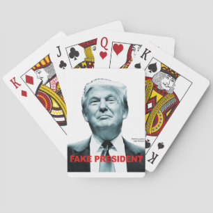 Fake President (Trump) Playing Cards