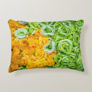 Fake rosesbackground, beautiful, blossom, bouquet, decorative cushion