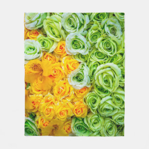 Fake rosesbackground, beautiful, blossom, bouquet, fleece blanket