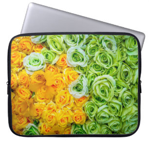 Fake rosesbackground, beautiful, blossom, bouquet, laptop sleeve