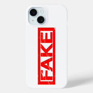 Fake Stamp iPhone 15 Case