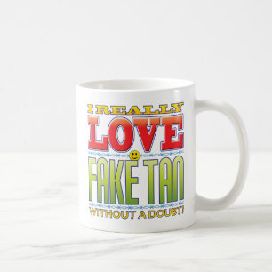Fake Tan Love Face Coffee Mug