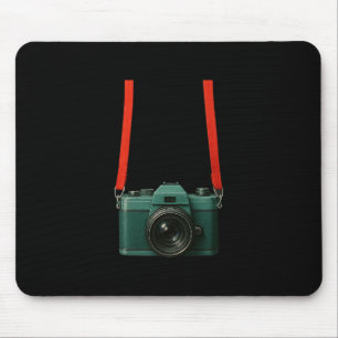 Fake Tourist Camera Holiday Photographer Vacation Mouse Pad