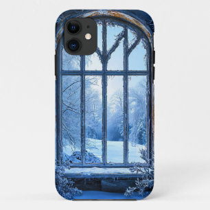 Fake window landscape iPhone 11 case
