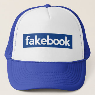 fakebook trucker hat