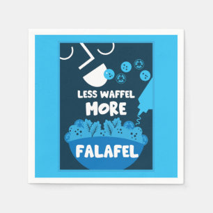 Falafel Middle Eastern Street Food Napkin