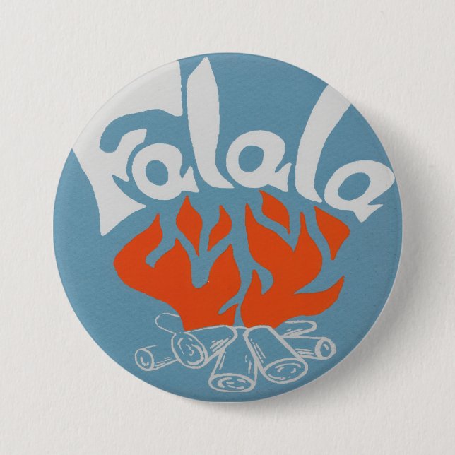 FaLaLa 7.5 Cm Round Badge (Front)